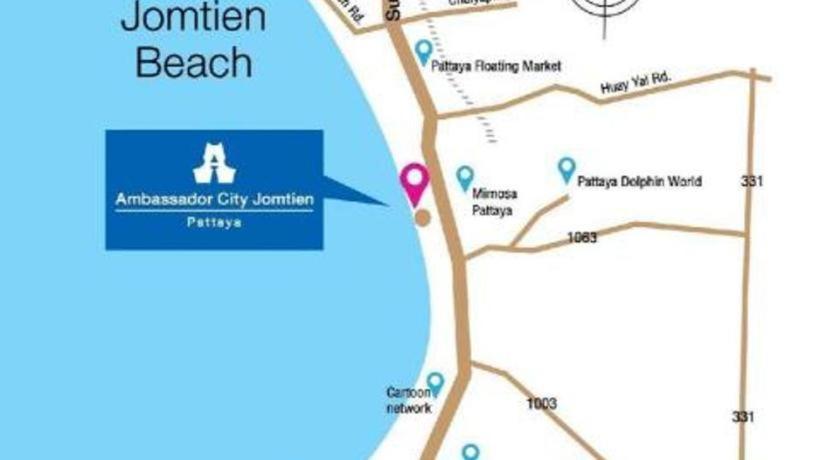 Ambassador City Jomtien Pattaya - Ocean Wing Hotell Na Chom Thian Exteriör bild